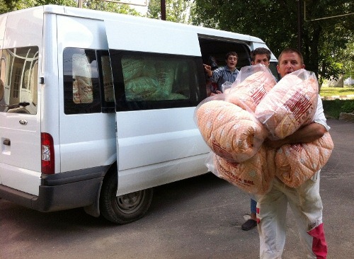 Dutch humanitarian assistance for boarding house from Balti